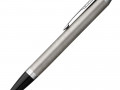 Ручка шариковая Parker IM Essential Stainless Steel CT, серебристая с черным