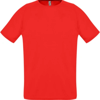 Футболка унисекс Sporty 140, красная