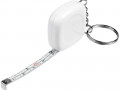 Брелок с рулеткой Metric, белый