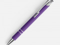 Ручка шариковая Keskus Soft Touch, фиолетовая