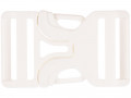 Застежка-пряжка Fibbia, белая