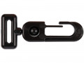 Застежка-карабин Carabine, S, черный
