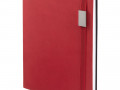 Ежедневник Vivian Metal, недатированный, красный