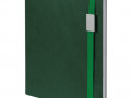 Ежедневник Vivian Metal, недатированный, зеленый