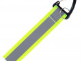 Светоотражающий брелок Flashline, серый с зеленым