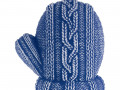 Свеча Kniteam, варежка, синяя