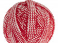 Свеча Kniteam, клубок, красный