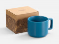 Чашка Jumbo в коробке матовая, морская волна