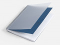 Блокнот на пружине Novalis, синий