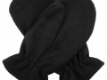 Варежки Fleecy, черные
