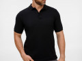 Рубашка поло унисекс Upswing, черная