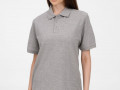 Рубашка поло унисекс Upswing, серый меланж