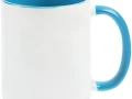 Кружка Promo Plus для сублимационной печати, светло-голубая