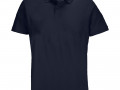 Рубашка поло унисекс Pulse, кобальт (темно-синяя)
