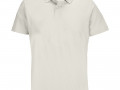 Рубашка поло унисекс Pulse, молочно-белая