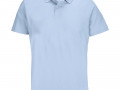 Рубашка поло унисекс Pulse, голубая