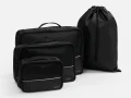 Дорожный набор сумок noJumble 4 в 1, черный