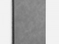 Ежедневник Notera Maxi, недатированный, серый