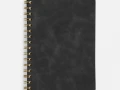 Ежедневник Spiral, недатированный, черный