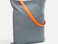 Шопер B3, серый с оранжевыми ручками