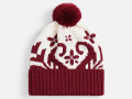 Шапка Wintertude, красная с белым