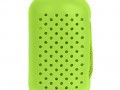 Охлаждающее полотенце Narvik в силиконовом чехле, зеленое яблоко