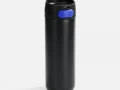 Термостакан X1 с цветной кнопкой, черный с синим