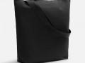 Шопер B5, черный с широкими черными ручками