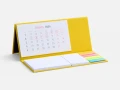 Календарь настольный Grade, желтый