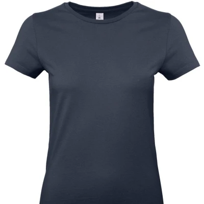 Футболка женская E190 темно-синяя