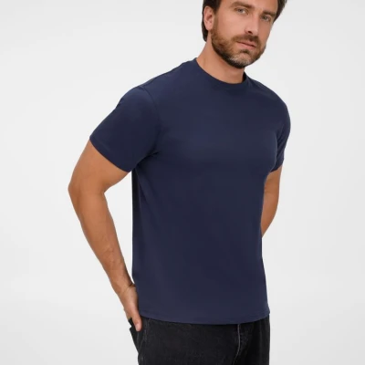 Футболка унисекс T-Bolka 180, темно-синяя