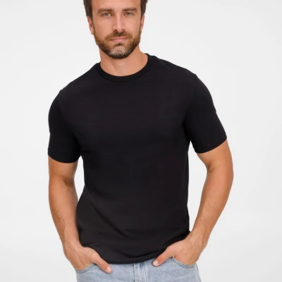 Футболка унисекс T-Bolka 180, черная