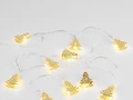 Светодиодная гирлянда Golden Lights, золотистая