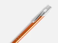 Ручка шариковая Undertone Metallic, оранжевая