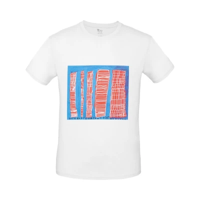 Футболка детская «Небоскребы», белая