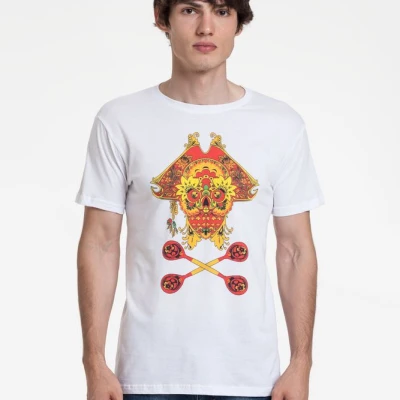 Футболка Yo Ho Hohloma, белая