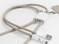 Кабель-ланьярд energyFlex Pro, серо-бежевый