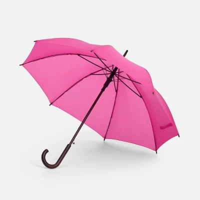 Зонт-трость Standard, ярко-розовый (фуксия)