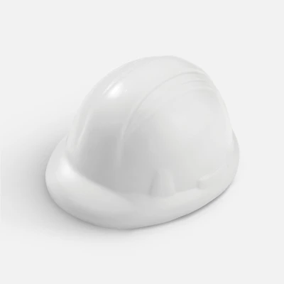 Антистресс «Каска», белый