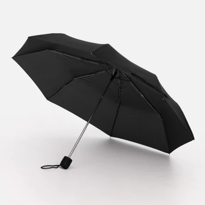 Зонт складной Basic, черный