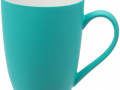 Кружка Good Morning с покрытием софт-тач, бирюзовая