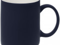 Кружка Promo Soft с покрытием софт-тач, темно-синяя