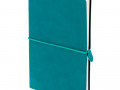 Ежедневник Nubuk, недатированный, бирюзовый
