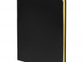 Ежедневник Nebraska Flex, недатированный, черный с золотистым