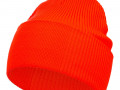 Шапка Real Rib, красно-оранжевая