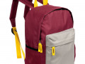 Рюкзак детский Kiddo, бордовый с серым