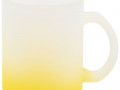 Кружка Grade Fade для сублимационной печати, матовая, желтая