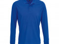 Рубашка поло с длинным рукавом Prime LSL, ярко-синяя (royal)