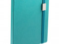 Ежедневник New Factor Metal, бирюзовый