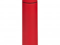 Смарт-бутылка с заменяемой батарейкой Long Therm Soft Touch, красная
